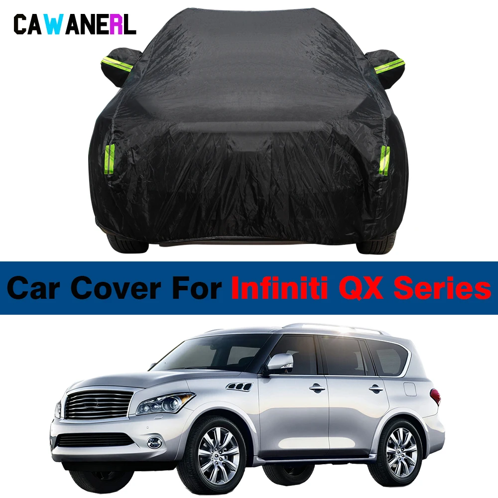 

Car Cover Waterproof Anti-UV Sun Shade Rain Snow Dust Protection SUV Cover For Infiniti QX QX30 QX50 QX55 QX56 QX60 QX70 QX80