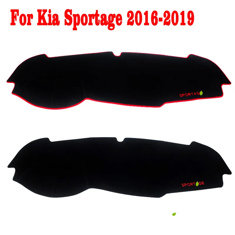 For Kia Sportage 2016 2017 2018 2019 2020 Car Dashboard Avoid light Pad Instrument Platform Desk Cover Mats Carpets Accessories