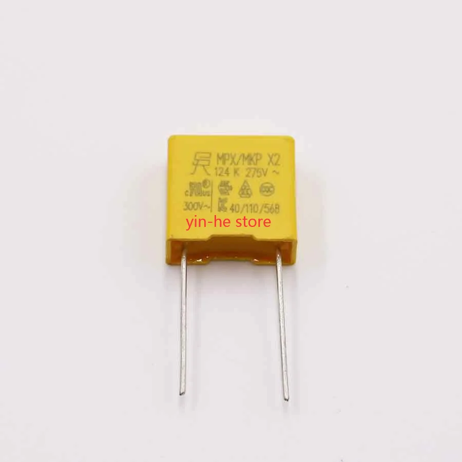 

20 шт. MP2124KGC3XYG защитный конденсатор X2 124 К/275 В ± 10% 13*6*12/P=10