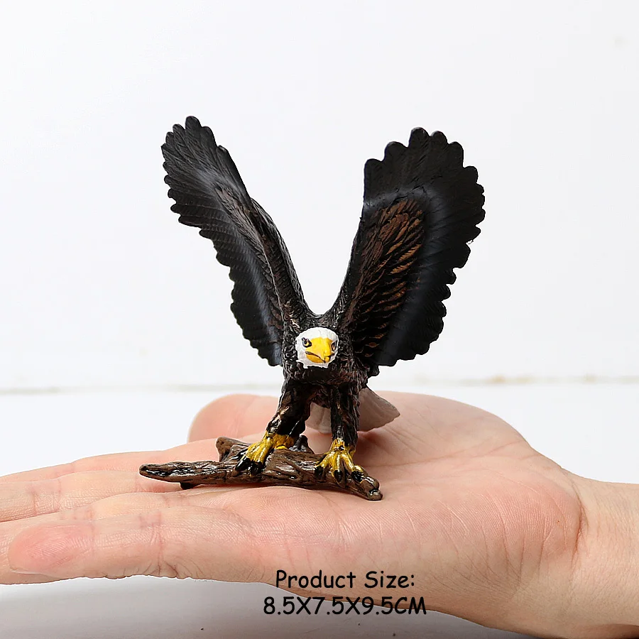 Wilde Vogels Dieren Kalkoen Ara Uil Eagles Struisvogel Pelikaan Beeldjes Speelgoed Dier Action Figure Leren Onderwijs Vogels Geschenken