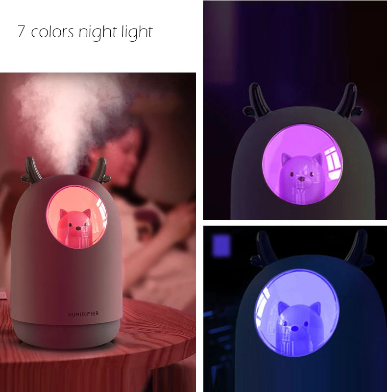 Umidificatore mini usb office desktop home mute camera da letto dormitorio camera degli studenti aria bella donna incinta baby spray regalo di compleanno