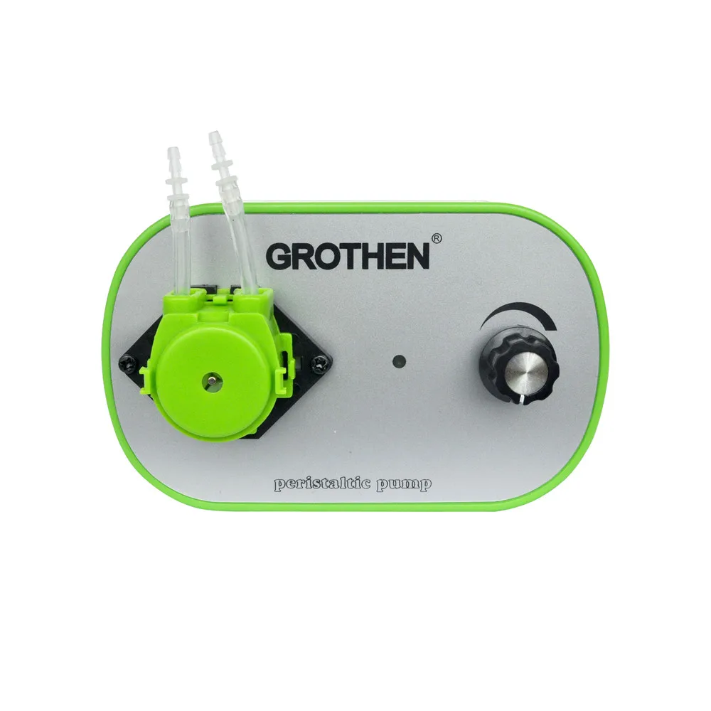 

Peristaltic Pump Dosing Pump Flow Rate Adjustable, Easy Use GROTHEN 4ml/min to120 ml/min G628-1