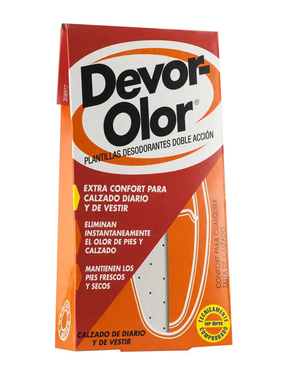 Devor smell anti-odor insoles-end the bad smell of footwear