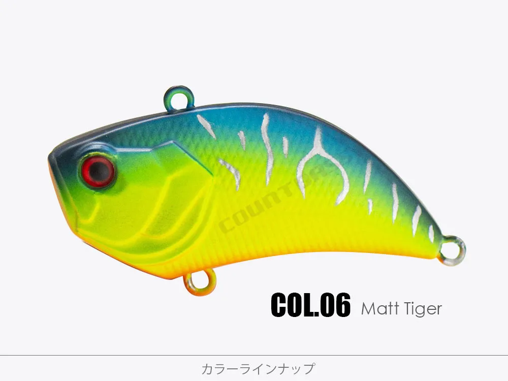 COUNTBASS Lipless Kurbelköder 55 mm 2-3/16 Zoll 13,5 g 1/2 oz. Köder Rasseln Hartkörper Angelköder Vibrationsköder Angelköder Stecker – Detail 17