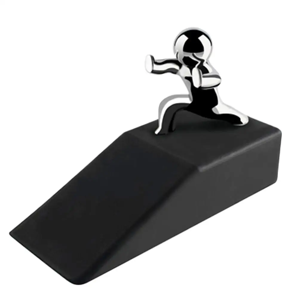 

Innovative Safety Anti-Collision Doorstop European Rubber Door Stopper Room Small Man Door Top Stopper No Punch Required