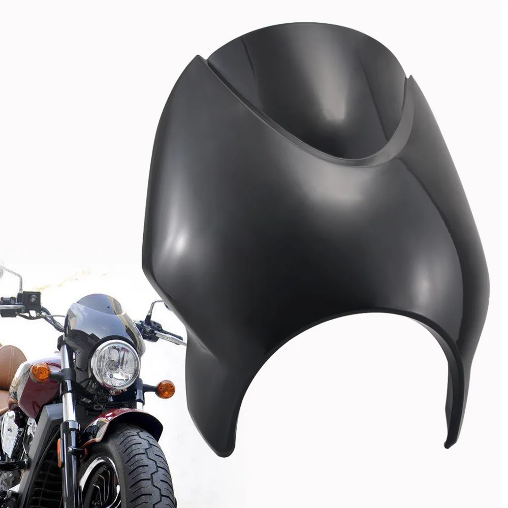 Motorbike Headlight Fairing Headlamp Cover Windshield Deflector For Indian Scout Sixty 2014-2019 Scout 15 16 17 18 19