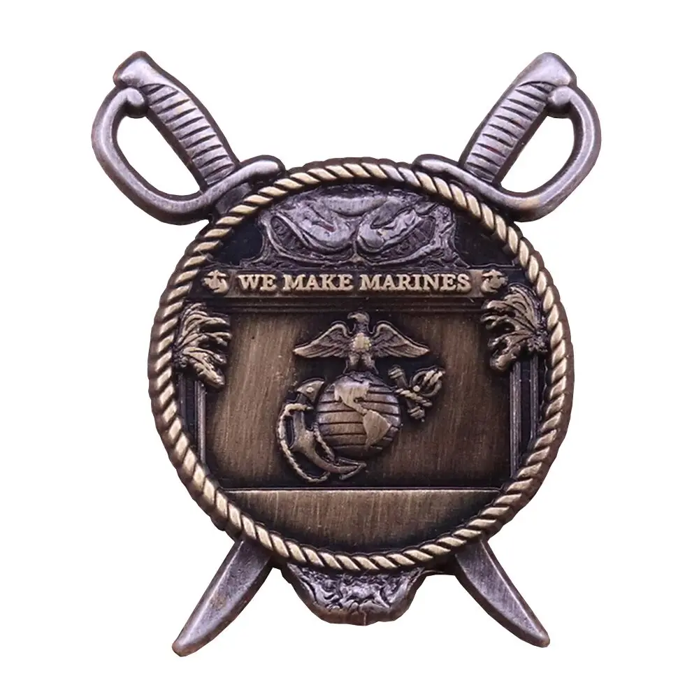 Marine Corps Lapel Pin USMC Badge Eanmel pin