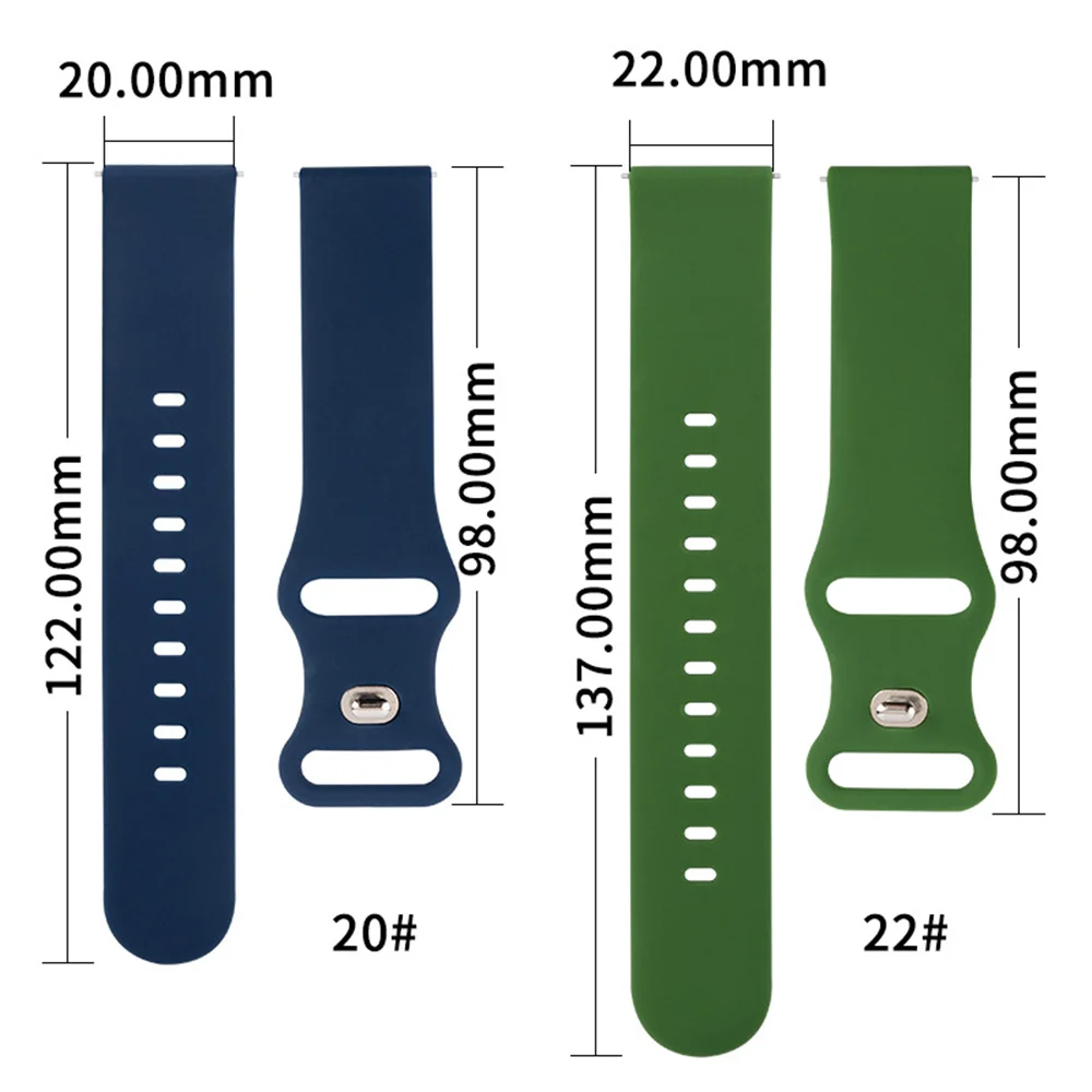 Silicone Strap For Polar Ignite 2 Unite Grit X Vantage M M2 Waterproof Watch Band For Huami Amazfit GTS Zepp E Z Soft Bracelet