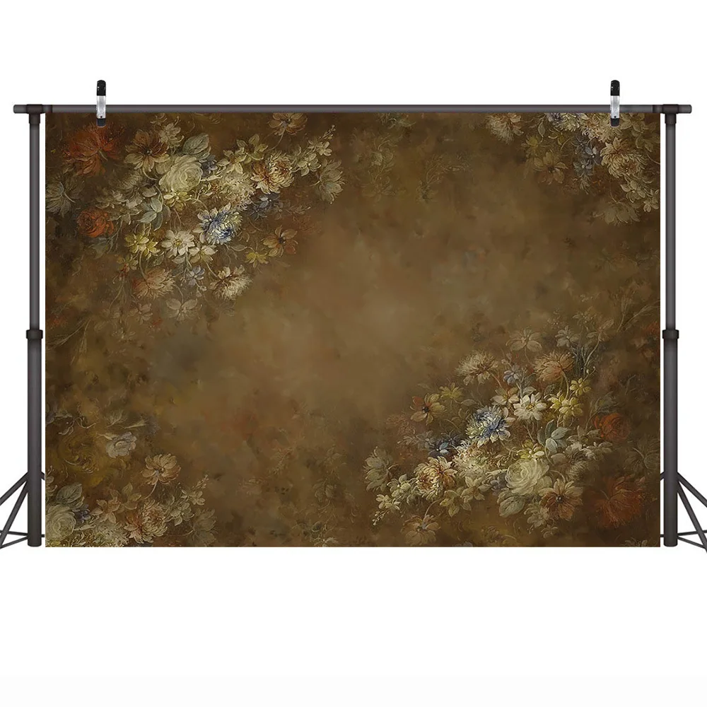 الرجعية الزهور صورة التصوير خلفية مجردة الملمس الأزهار القديمة ماستر خلفية الأطفال عيد ميلاد الفن استوديو التصوير الفوتوغرافي