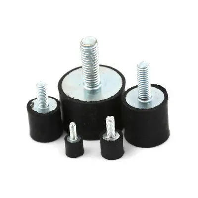 New M3 M4 M5 M6 M8 Rubber Shock Absorber Anti Vibration Isolator Mounts Bobbins Tool Parts