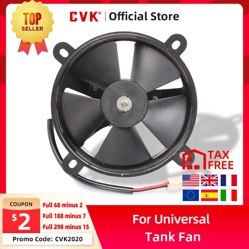 CVK Refit Radiator Fan Water Tank Cooling Fan Assembly For Honda CB400 VTEC Hornet250 Magna VTZ250 JADE STEED400 Motorcycle
