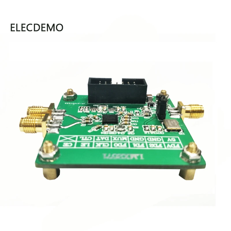 Imagem -02 - Módulo de Fonte de Sinal de Fonte rf Módulo de Loop Fase Bloqueada Modulação fm 2023 ti Módulo de Competição Eletrônica Lmx2571