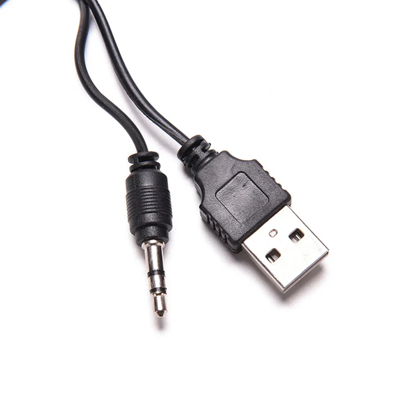 3.5 millimetri USB a Mini USB Standard di Audio Cavo di Collegamento per Altoparlanti Martinetti Mp3/4