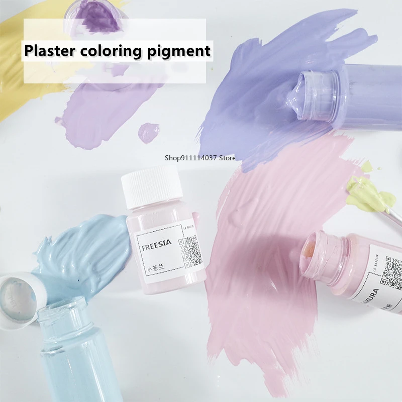 30ml Plaster Dyeing Pigment Acrylic Paint DIY Aromatherapy Gypsum Paint Graffiti Making Plaster Doll Handmade Colorant Pigment