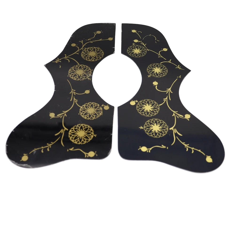 Left and Right handed Acoustic Guitar Pickguard Pick Guard Anti-scratch Plate For EJ200 With Gold Flower Bird 4 Colors