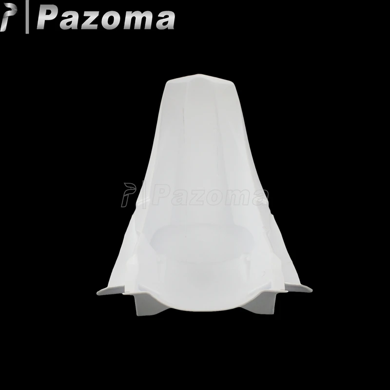 Guardabarros trasero blanco de plástico para motocicleta, guardabarros Mx Enduro de Motocross para Honda CRF250R 2014-2017 CRF450R 2013-2016 MX