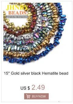 5x8mm 80-teilige schwarze, galvanisierte, abgeschabte Steine, mehrfarbig, handgefertigt, DIY-Perlen, Halskette, Armband, dekoratives Zubehör – Detail 24