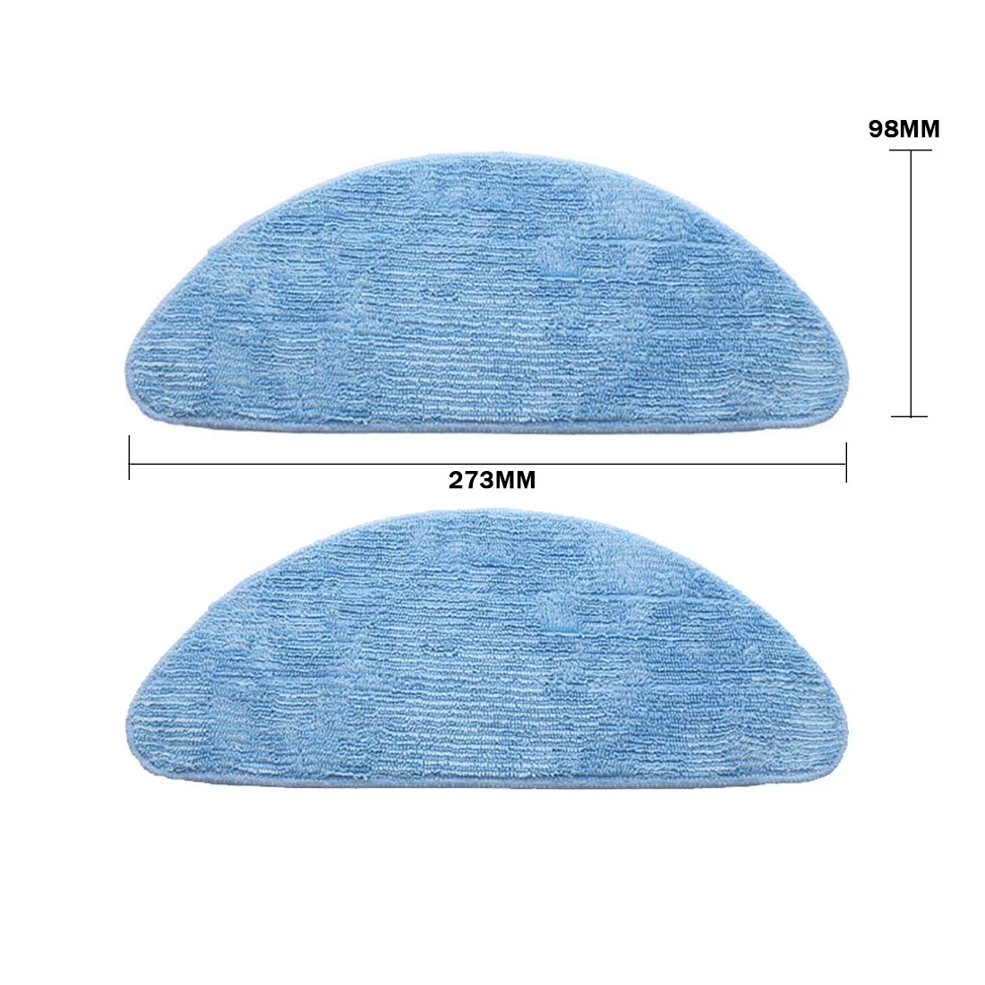 6/10 قطع من قماش الممسحة لقطع غيار المكنسة الكهربائية الروبوتية المصفية Mamibot Exvac660 استبدال أجزاء الروبوت