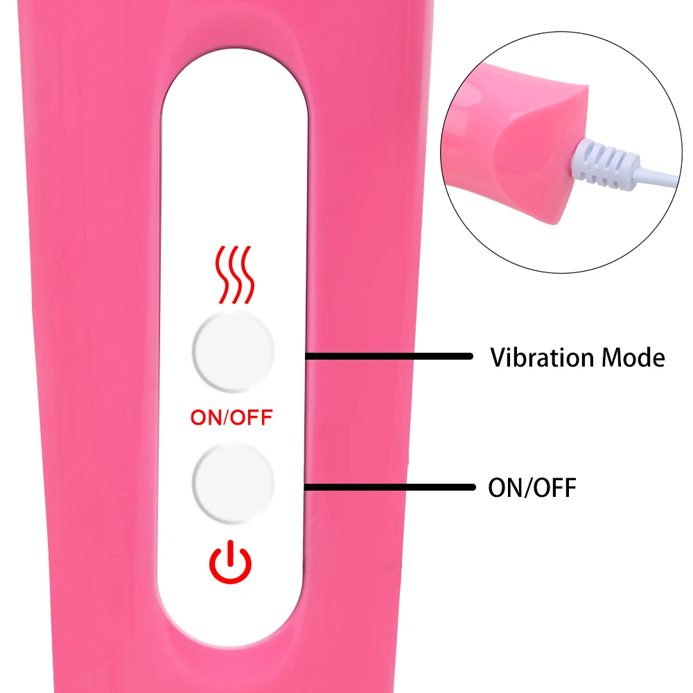 Powerful AV Rod Stick Big Size Vibrator Magic Wand Massager Clitoris Stimulator G Spot Massage Sex Toys for Women