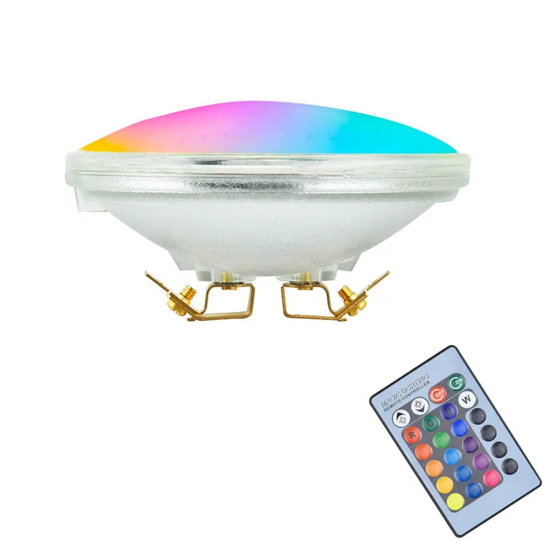 

G53 RGB Led PAR36 light 111mm diameter 9W AC/DC 12V Underwater corlorful Pool Lamp IP65 Waterproof Landscape Lighting