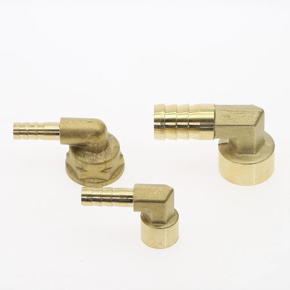 1pcs Hose Pagoda Connector 6 8 10 12 14mm Hose Barb Connector 1/8 1/4 3/8 1/2 BSP Male Female Thread Brass Water Pipe Fittings