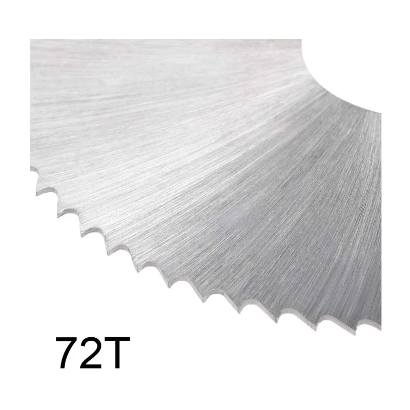 HSS Saw Blade, 63mm 72 Tooth Circular Cutting Wheel 0.3 0.4 0.5 0.6 0.8 1.0 1.2 1.5 2.0 2.5mm Thick w 16mm Arbor - Pack of 3
