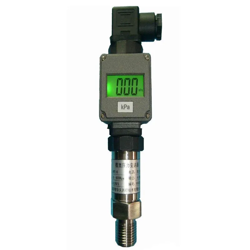 0-0.2Bar 0-2000 Bar 12-36VDC G1/4 4-20MA Output 0.25%FS Accuracy Digital Display Pressure Transmitter Transducer Sensor