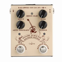 Caline CP-40 Acoustic Guitar Effect Pedal DI Box Cabinet Simulator Pedal Preamp Acoustic Guitar Parts & Accessories