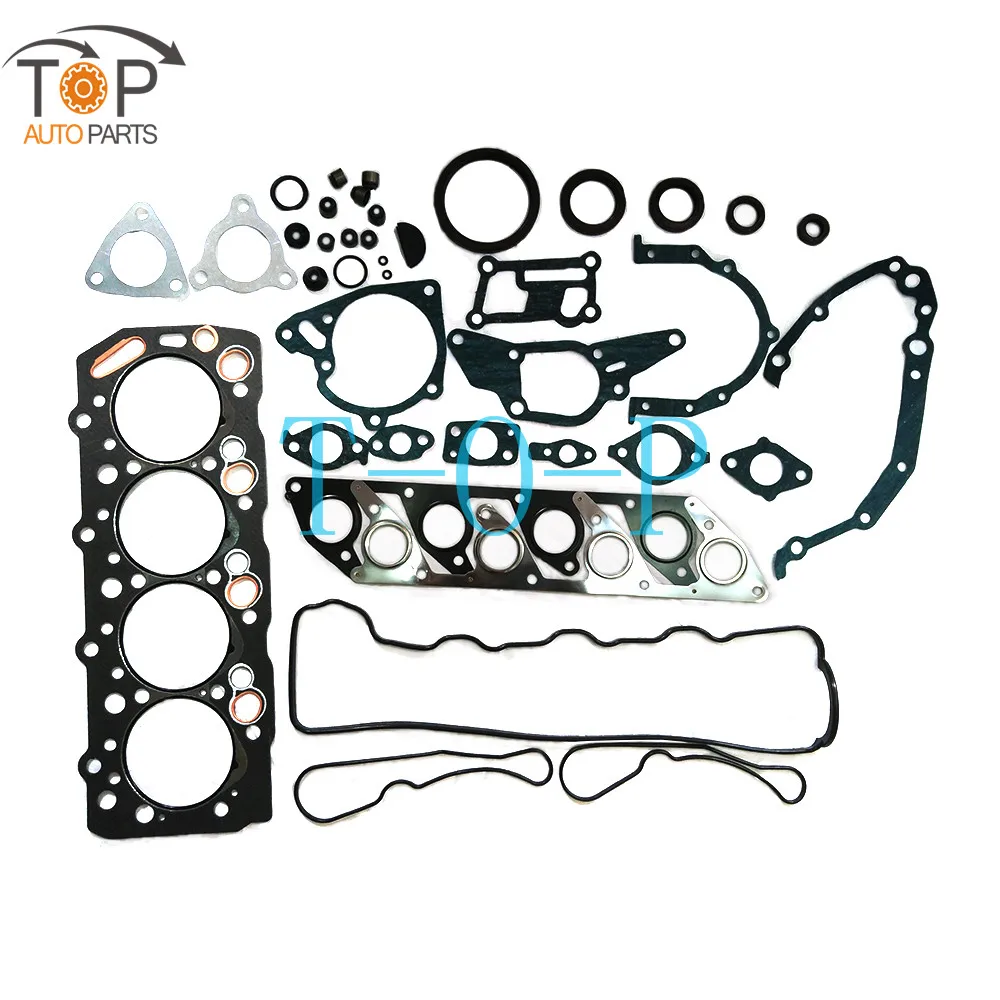 4D56 4D56T D4BA D4BH For Mitsubishi Pajero Engine Complete Overhaul Rebuilding Gasket Kit MD997233 MD972215 50086300