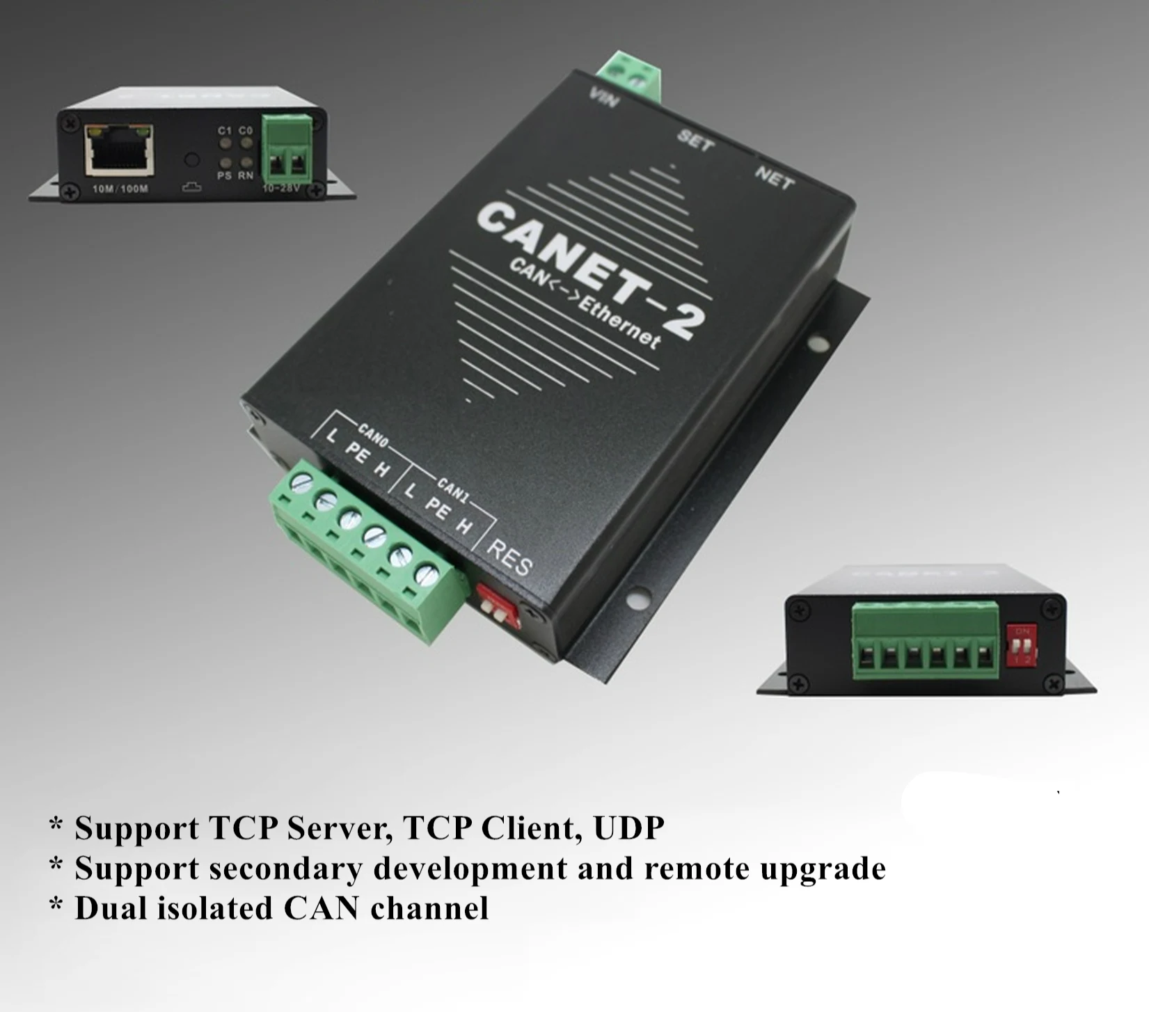 

Ethernet Change Can Bus Canet-200t Two Development Cantest