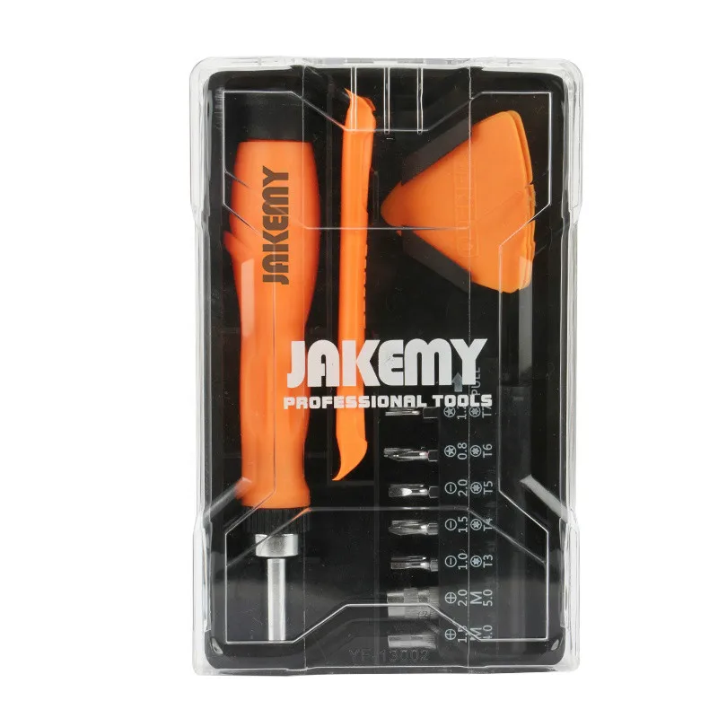 

JAKEMY JM-8157 20 in 1 Magnetic bit repair tools kit Multifunctional precision screwdriver for iphone screwdriver set Mac,Laptop