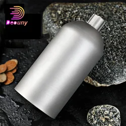 DEOUNY Titanium Wisky Female Hip Flask Whiskey Bottle Petaca Alcohol Gift For February 23 Sets