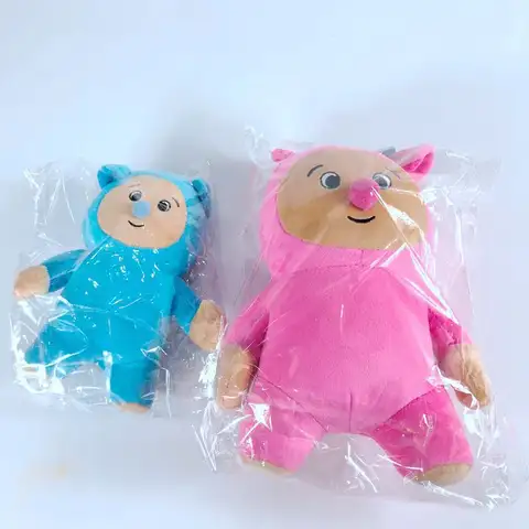 2 st/set Baby TV Billy och Bam Tecknad Plyschfigur Leksak Mjuk Gosedjursdocka För Barn Födelsedag Julklapp 10 best sales bambam plysch - №3