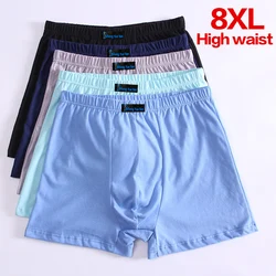 5 teile/los männer Boxer Pantie Unterhose plus größe XXXXL große größe shorts atmungsaktive baumwolle unterwäsche 5XL 6XL 7XL 8XL boxer Männlichen