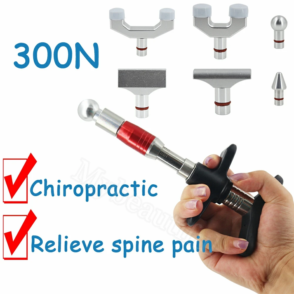 

Portable Chiropractic Adjusting Tools Manual Massage Gun Therapy Spine Correction Adjusting Body Pain Relief Massager