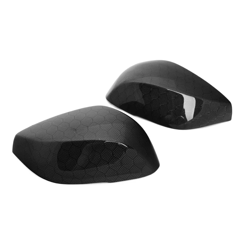 Q50 Honeycomb Pattern Side Mirror Covers for Infiniti Q50 2014-2017 Q60 2016 Q70 2015-Up QX30 2017 Real Carbon Fiber Mirror Caps