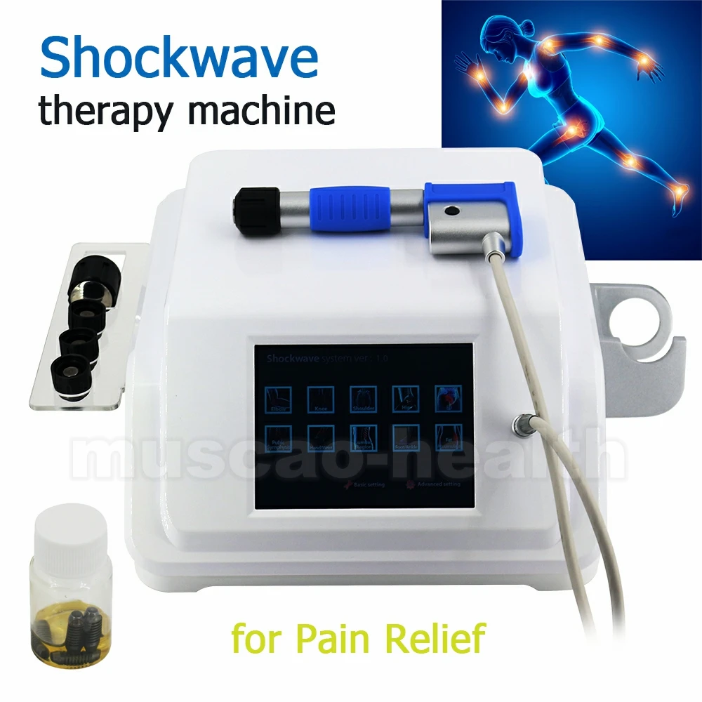 

High Effect Professional Pneumatic Shockwave ED Device Ultrasound Therapy Body Joint Pain Removal Machine Home Used Massager