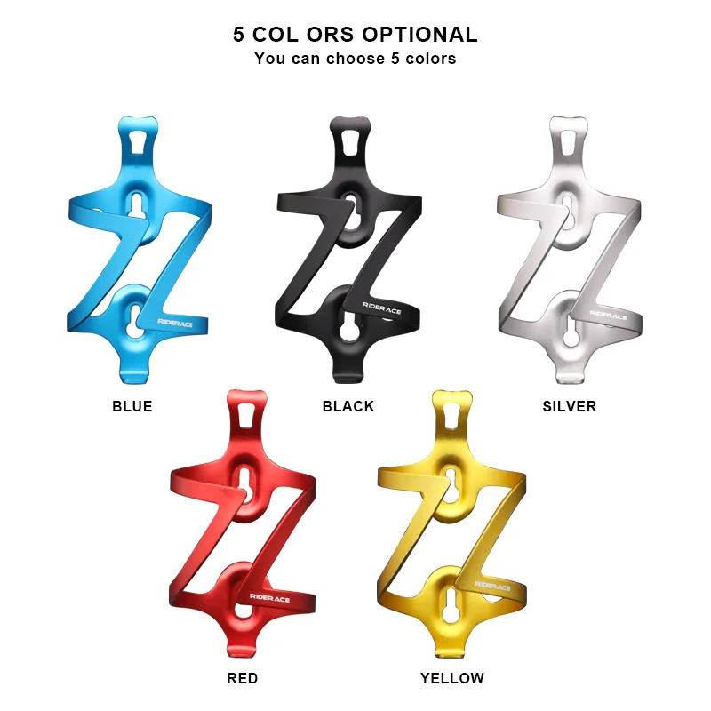 Bike Water Bottle Holder Aluminum Alloy Colorful Lightweight Mountain Road Cycling Bottle Rack Cage MTB Bicycle Dring Holders