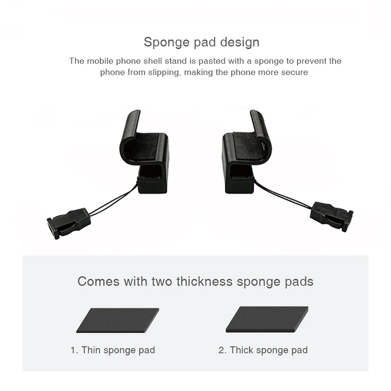 ل DJI Mavic 2 Mini Air Pro شرارة تحكم عن بعد الهاتف تمديد قوس جبل كليب معلقة مشبك الحبل شريط حول ياقة الملابس الملحقات