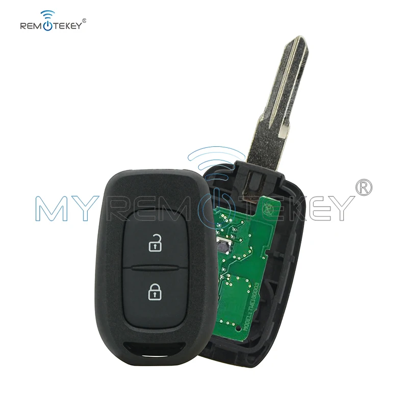 

Remtekey Remote key 2 button 433Mhz FSK Hitag AES-4A Chip for Renault Duster Kwid Sandero Logan 2013 - 2018