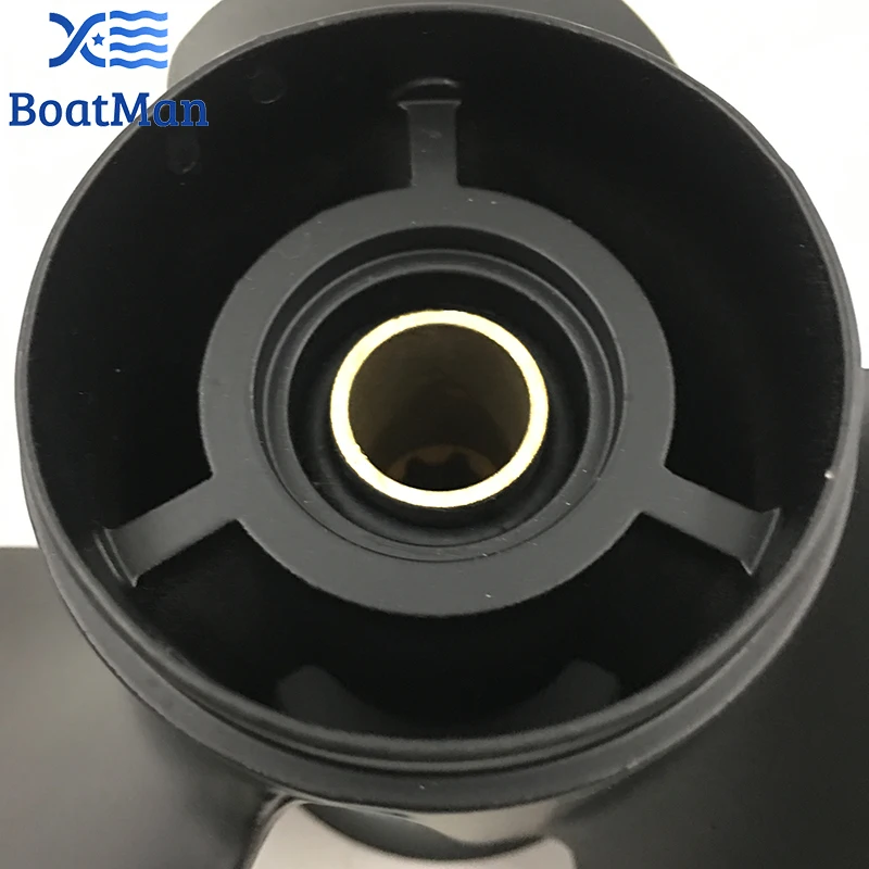 BoatMan® 9.25x12 Aluminum Propeller for Mercury Outboard Motor 6HP 8HP 9.9HP 15HP 8 Tooth Spline 1111-093-12 Boat Accessories