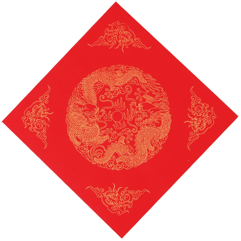 Chinese New Year Red Xuan Paper Chinese Spring Festival Calligraphy Batik Rice Paper Calligrafia Rijstpapier Home Decorations