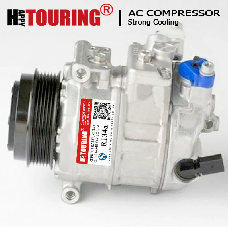 For Volkswagen Crafter AC Compressor 9068300260 HVW906830026 HVW9068300260 2E0820803H 2E0820803J 7SEU17C