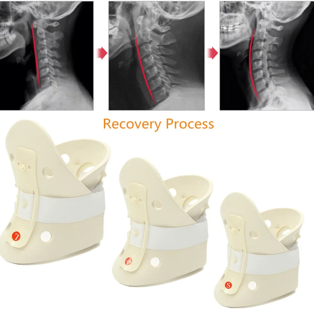 Soft Form Neck Brace Support Cervical Vertebra Traction Spine Fixation Device Pain Relief Health Care Orthosis Braces