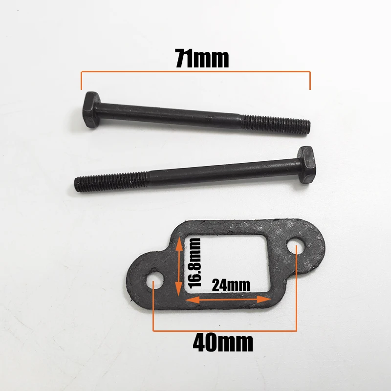 Kit bulloni guarnizione gruppo scarico marmitta per STIHL MS250 MS230 MS210 023 025 MS 210 250 230 accessori sostituzione sega a catena