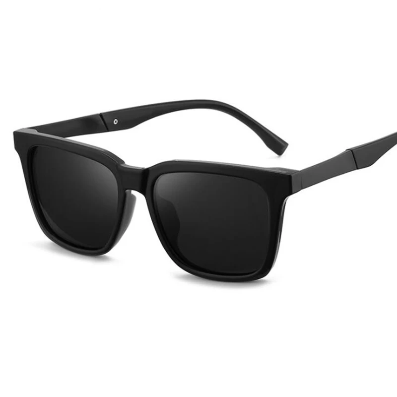 Women Retro Myopia Lens Square Sunglasses Men Polarized Metal Driver Prescription Sunglasses Women 0 -0.5 -0.75 -1.0 To -6.0