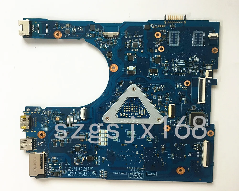 FOR  dell inspiron 5755 5555 Laptop Motherboard  aal12 LA-C142P,A8-7410 CPU  CN-01N0C6 tested ok