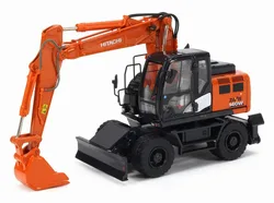 子供のための掘削機油圧ショベル,おもちゃのモデルtmc 1:50 hitachi zaxis 140w-6