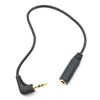 Earphone Stereo 2.5MM Male to 3.5MM Female Audio Jack Adapter Converter