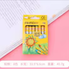 Crayons Creative Cartoon 8/12 Colors Drawing Non-Toxic Oil Pastels Kids Student Pastel Pencils Art Supplies Student Crayon Set - AliExpress 